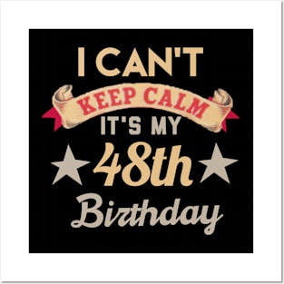 48th birthday gift Posters and Art